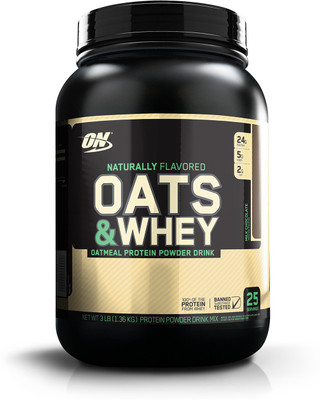 

Optimum Nutrition 100% Natural Oats & Whey Protein(1.36 kg, Milk Chocolate)