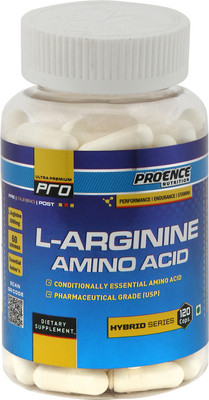 PROENCE NUTRITION L arginine-120 Capsules BCAA(300 g, Natural)