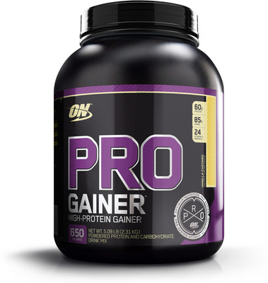 

Optimum Nutrition Pro Weight Gainers/Mass Gainers(2.31 kg, Vanilla Custard)
