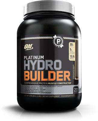 

Optimum Nutrition Platinum Hydro Builder Whey Protein(1.04 kg, Chocolate Shake)