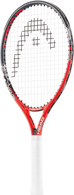 

Head Novak 21 Red, Black Strung Tennis Racquet(G3 - 4 3/8 Inches, 240 g), Black;red