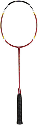 

Li-Ning Flame N55 Red Unstrung Badminton Racquet(G2 - 3.75 Inches, 89 g)