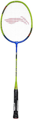

Li-Ning XP 810 Yellow, Blue Strung Badminton Racquet(G2 - 3.75 Inches, 94 g), Blue;yellow