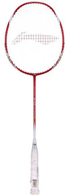 

Li-Ning Turbo-X 103 Red, White Unstrung Badminton Racquet(G2 - 3.75 Inches, 89 g)