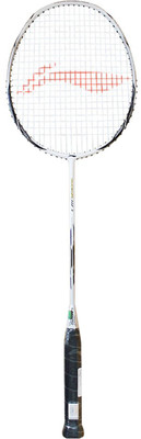 

Li-Ning Razor RZ-1 White, Black Strung Badminton Racquet(G2 - 3.75 Inches, 89 g), Black;white