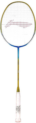 

Li-Ning WIndstrom Code 20 Blue, Yellow Unstrung Badminton Racquet(G2 - 3.75 Inches, 79 g)