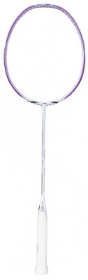 

Li-Ning G-Force 360 White, Purple Unstrung Badminton Racquet(G2 - 3.75 Inches, 84 g), Purple;white