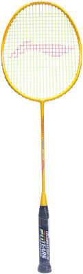 

Li-Ning Aeroflo 1992 Yellow Unstrung Badminton Racquet(G2 - 3.75 Inches, 84 g)