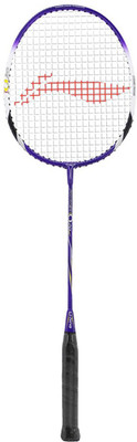

Li-Ning Q-20 White, Purple Strung Badminton Racquet(G2 - 3.75 Inches, 89 g), Purple;white
