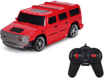 

Smiles Creation 1:24 scale Full Function Remote Control Lightning Racing Car with LED Light Toy For Kids(Multicolor)