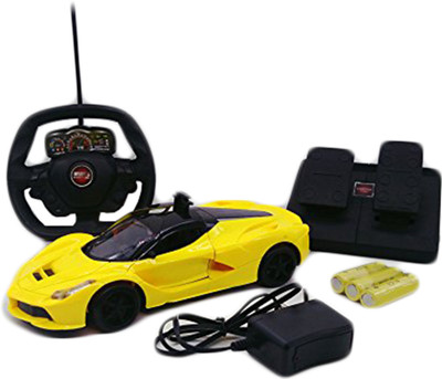 

Smiles Creation 1:18 Scale Pedal Control & Steering Control Car With Lights and Sound Toys for Kids(Multicolor)