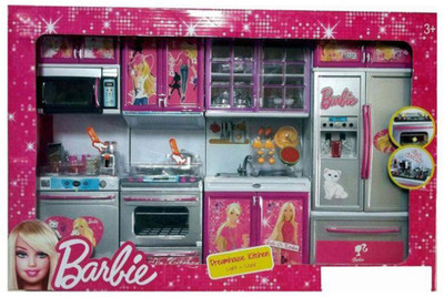 

Dhawani Latest Pink Plastic Kitchen Set