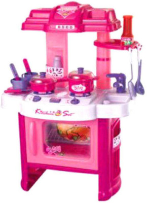 

Dhawani Latest Multicolour Kitchen Set Role Play