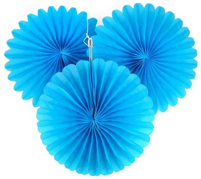 

Funcart Paper Fan - Sky Blue