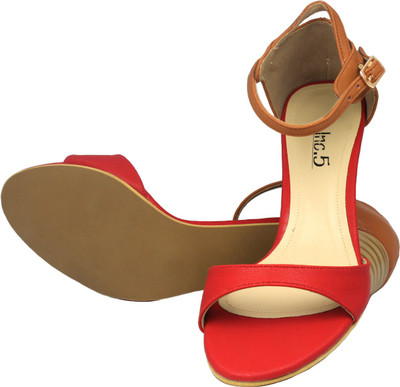 

Inc. Women Red Sandals