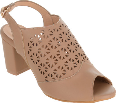 

Shuz Touch Women BEIGE Heels