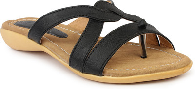 

Bonzer Women Black Flats