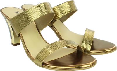

Inc. Women Gold Sandals