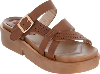

Shuz Touch Women BROWN Flats