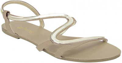 

estatos Women Golden Flats