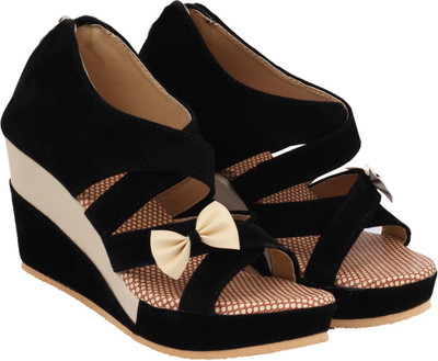 

ABJ Fashion Women Black Sandals