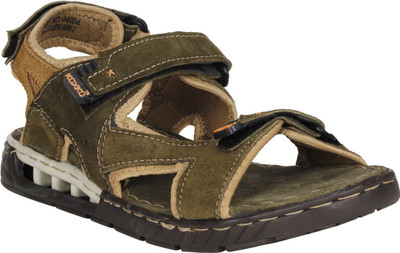 

KOXKO Men Olive Sandals