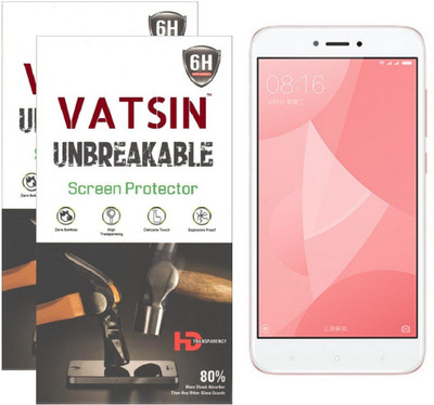 

Vatsin Impossible Screen Guard for Xiaomi Redmi 4X, Transparent