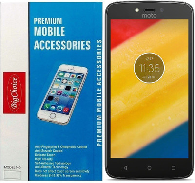 BigChoice Tempered Glass Guard for Motorola Moto C Plus(Pack of 1)