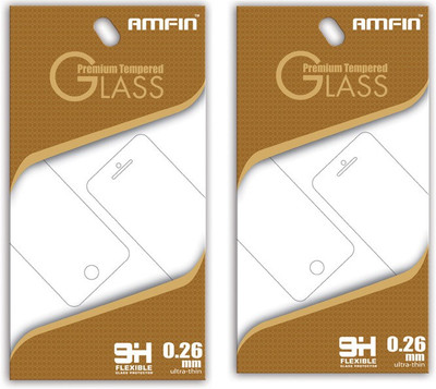AMFIN Tempered Glass Guard for Motorola Moto G5(Pack of 2)