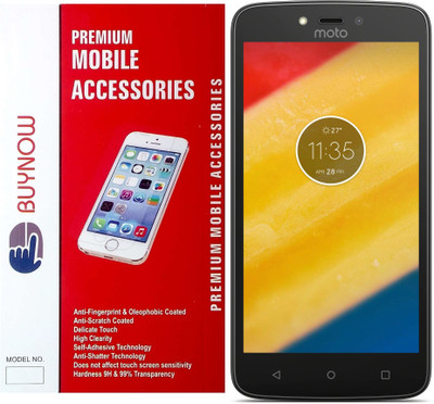 Buynow Tempered Glass Guard for Motorola Moto C Plus(Pack of 1)