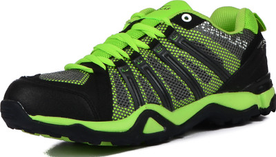 

Nicholas Running Shoes For Men(Black, Black lime
