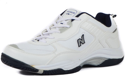 

Nicholas Running Shoes For Men(White, White navy