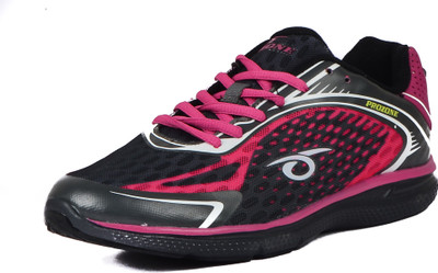 Prozone Running Shoes For Men(Grey, Dark grey fusia