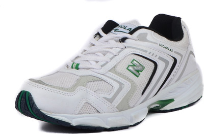 

Nicholas Running Shoes For Men(White, White green