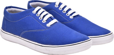 

WalkJump canvas shoes,corporate casuals, outdoors , Sneakers For Men(Blue