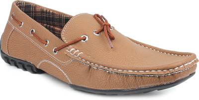 

Pede Milan Boat Shoes For Men(Tan