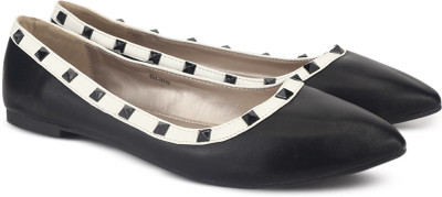 

Carlton London CLL-3742 Ballerina For Women(Black, White