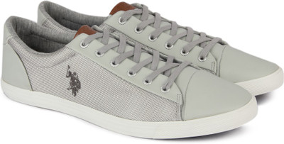 

U.S. Polo Assn Owen Sneakers For Men(Grey, Olive, Light grey