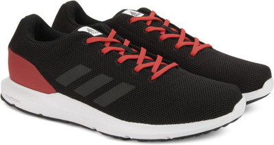 

ADIDAS COSMIC M Running Shoes For Men(Black, Red, Cblack/cblack/corred