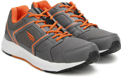 

Mmojah Energy-41 Running Shoes For Men(Grey, Steel gray / orange