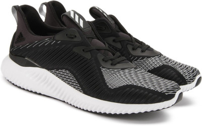 ADIDAS ALPHABOUNCE HPC M Running Shoes For Men(Black, Grey, Cblack/utiblk/ftwwht