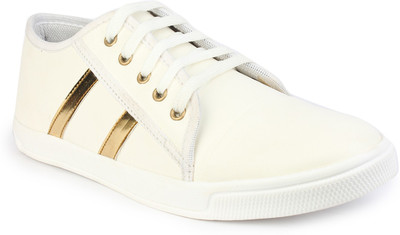 

9L-London Corporate Casuals For Men(White, Gold