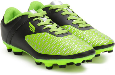 

Mmojah Athletic-01 Football Shoes For Men(Black, Green, Fl.green/black
