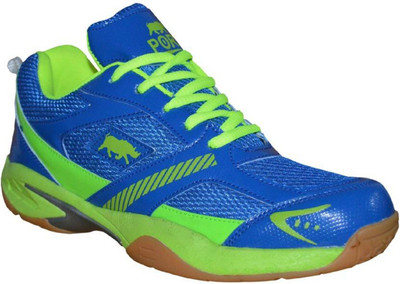 

Port Mens Sports PU Marathon Running Shoes For Men(Blue, Multicolor