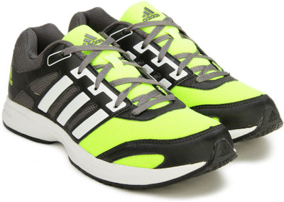 

ADIDAS KRAY 30 M Running Shoes For Men(Black, Blk.wht/solyello