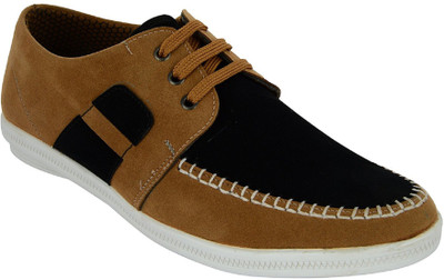 

Myloz Colored Canvas Shoes For Men(Multicolor, Chiku::black