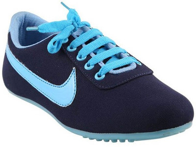 saffey Canvas Shoes For Women(Blue