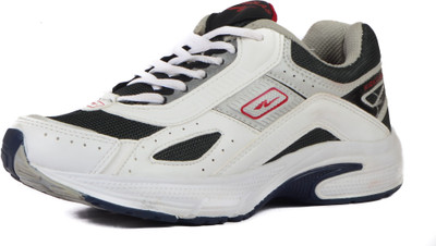 

Nicholas Running Shoes For Men(White, White d.grey red