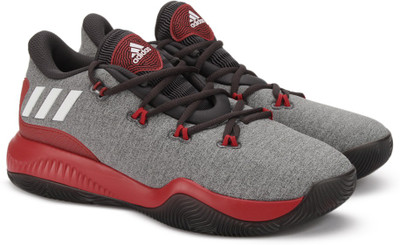 

ADIDAS CRAZY FIRE Basketball Shoes For Men(Grey, Corhtr/ftwwht/dgsogr