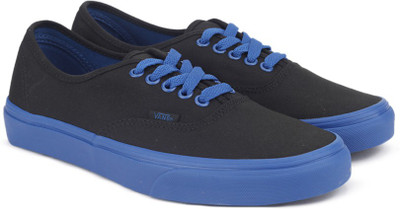 

Vans AUTHENTIC Sneakers For Men(Black, (pop outsole) black/true blue